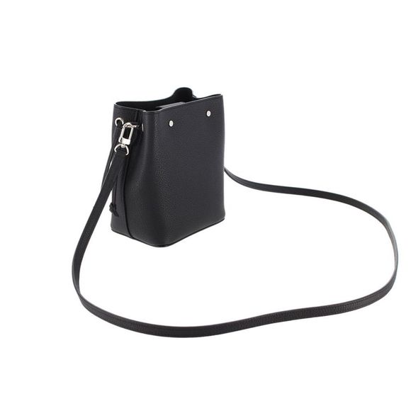 Louis Vuitton Nano LockMe Bucket Shoulder Bag Taurillon Black Bag - Picture 4 of 5